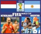 Нидерланды - Аргентина, полуфинал, Бразилия 2014